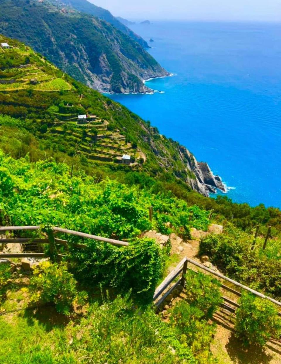 Вілла Orangehouse Cinque Terre. Private Parking Ріомаджоре Екстер'єр фото